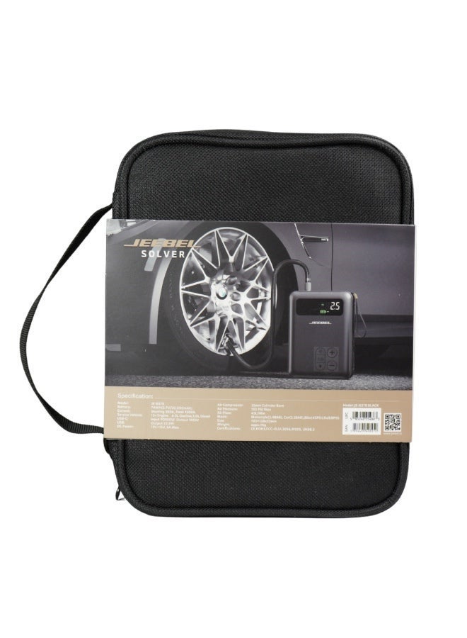 JEEBEL SOLVER Car Emergency Kit – 20000mAh Power Bank, 1500A Jump Starter, and 150 PSI Air Compressor | All-in-One Emergency Power Station - Image 1